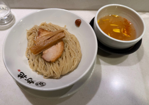 「鯛塩つけ麺（￥1000）」@鯛塩そば 灯花 アトレ上野店の写真