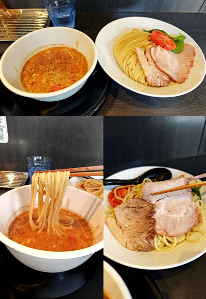「『トリュフトマトつけ麺 中盛(￥1100)』」@つけ麺 中華そば アンタイNOODLESの写真