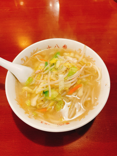 「タンメン」@元祖十八番の写真