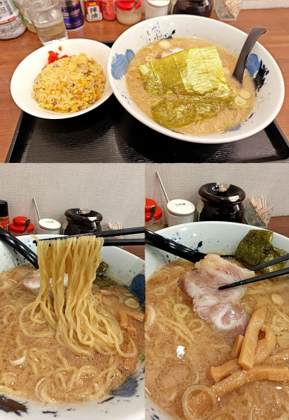 「『ラーメン チャーハンセット(￥800)』」@金太郎ラーメンの写真