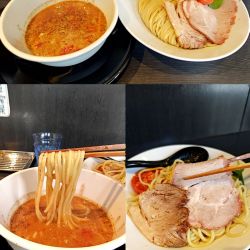 『トリュフトマトつけ麺 中盛(￥1100)』