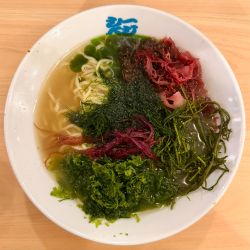 海藻ラーメン 特製セット