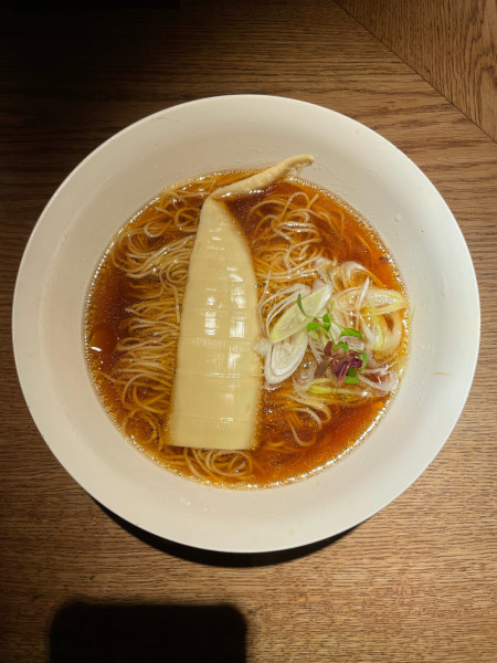 「醤油(1140円)」@楢製麺の写真