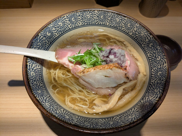 「限定金目鯛そば890円」@中華そば 漣の写真