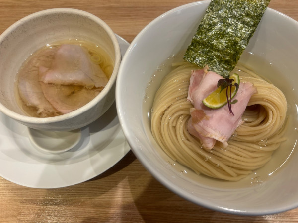 「昆布水つけ麺　塩　肉有り　1,400円」@5094の写真