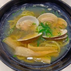 ひのでや監修はまぐり塩ラーメン
