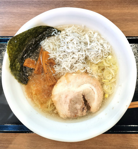 「(数量限定)しらすラーメン 1300円」@麺処 極楽の写真