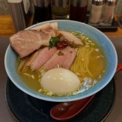 鴨チャー帆立鯛煮干しそば