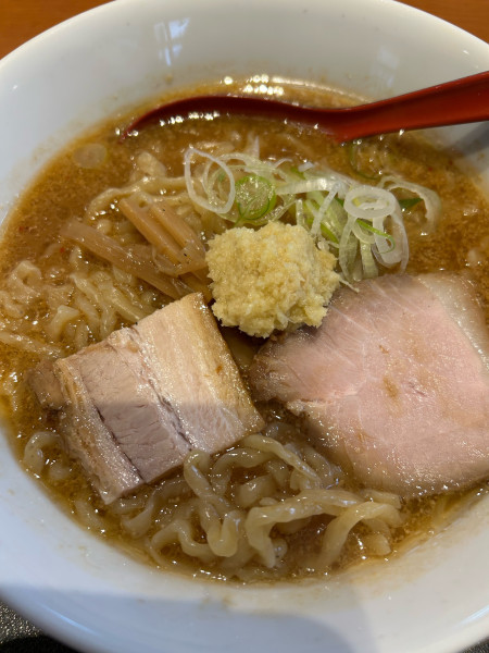 「味噌生姜喜多方ラーメン」@自家製麺 うろたの写真