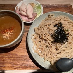 渡り蟹のつけ麺1050円