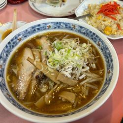 チャーシュー麺 炒飯