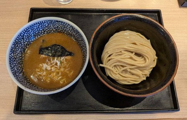 「濃厚魚介つけ麺1,200円」@麺屋 一燈の写真