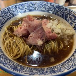 純煮干しラーメン(1000円)、和え玉(350円)