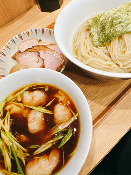 「特製醤油つけ麺」@中村麺三郎商店の写真