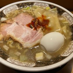 味玉煮干ラーメン