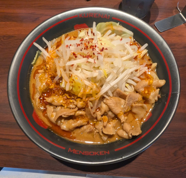 「紅らーめん  980円」@麺創研 紅 武蔵新城の写真