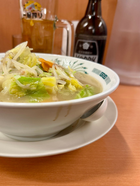 「野菜たっぷりタンメン」@日高屋 青物横丁店の写真