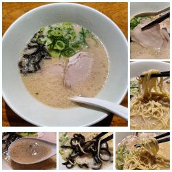 白丸元味+ランチAセット=¥1060