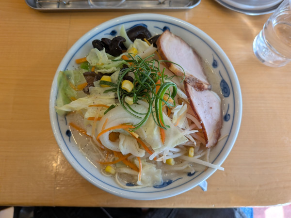 「タンメン：880円」@らあめん 渋谷三丁目の写真