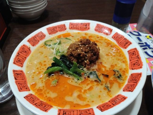 「濃厚担々麺」@バーミヤン 京都新堀川店の写真