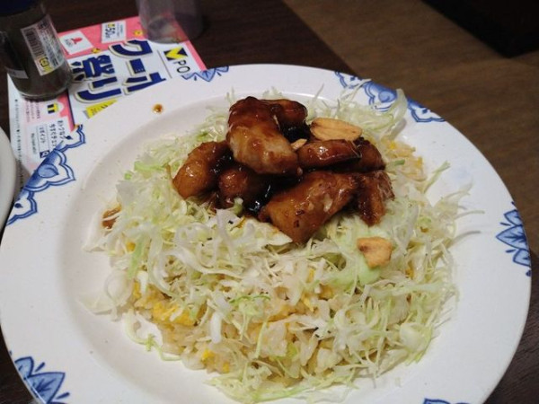 「濃厚とんてきチャーハン」@バーミヤン 京都新堀川店の写真