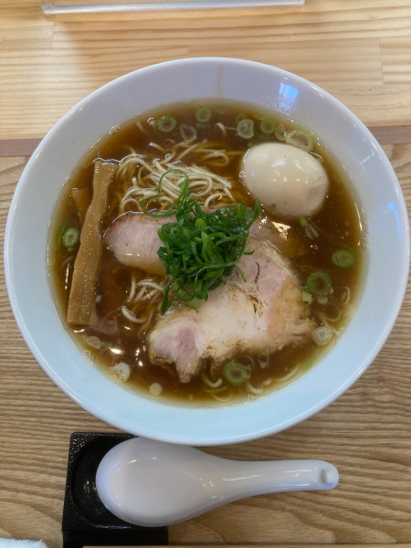 「味玉中華そば」@中華そば HIBARIの写真