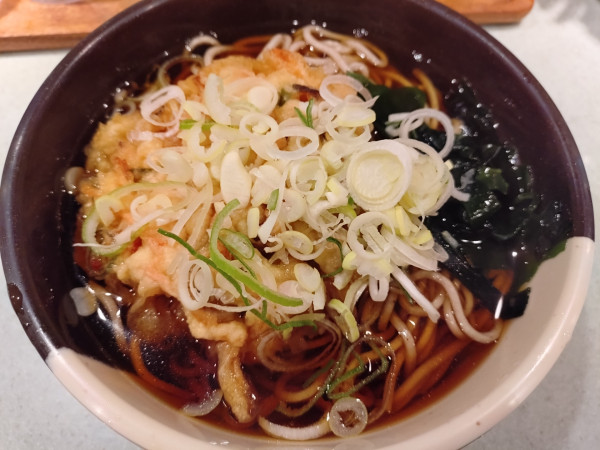 「天ぷら蕎麦、大盛」@新和そばの写真