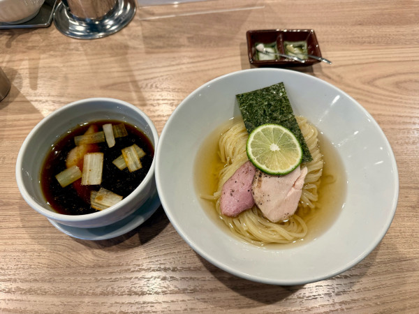 「昆布水つけ麺」@麺処 にし尾の写真