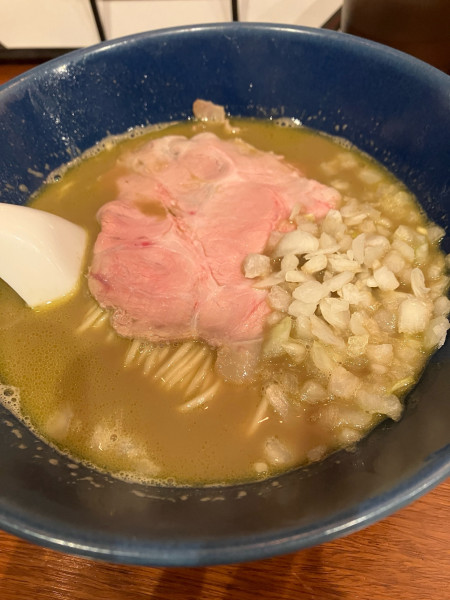 「濃厚牡蠣蕎麦　1350円」@麺処 にぼし香 横浜店の写真