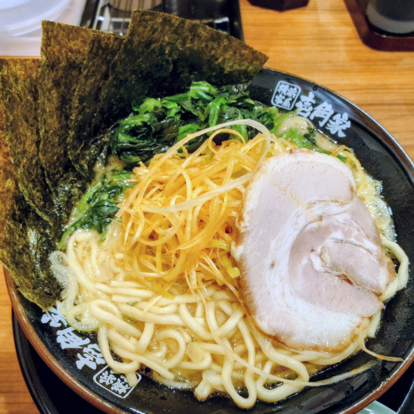 「ねぎラーメン」@壱角家 大門店の写真