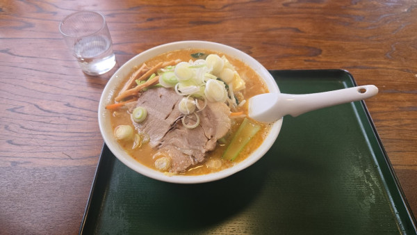 「味噌野菜ラーメン」@北海とんこつらーめん 純輝 潮来本店の写真