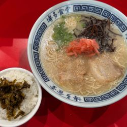ラーメン定食 ¥850 サービスライス小
