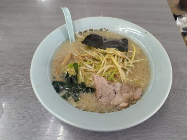「ネギラーメン」@ラーメンショップ 湯沢駅前店の写真