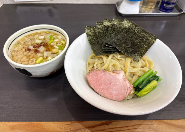 「坂戸つけ麺＋のり」@自家製手打ち麺 禿の写真