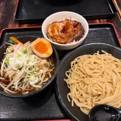 Cつけ麺ランチ　しょうゆ味1100円
