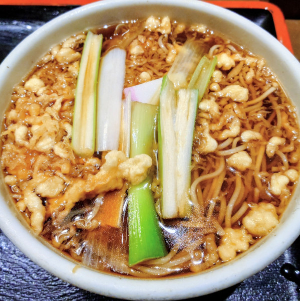 「たぬきそば(温)」@霞町蕎麦処 ますだ屋の写真