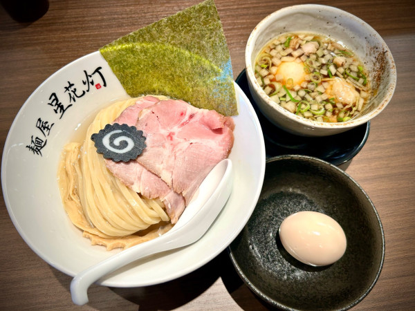 「特製昆布水つけ麺(1,350¥)」@麺屋 星花灯の写真