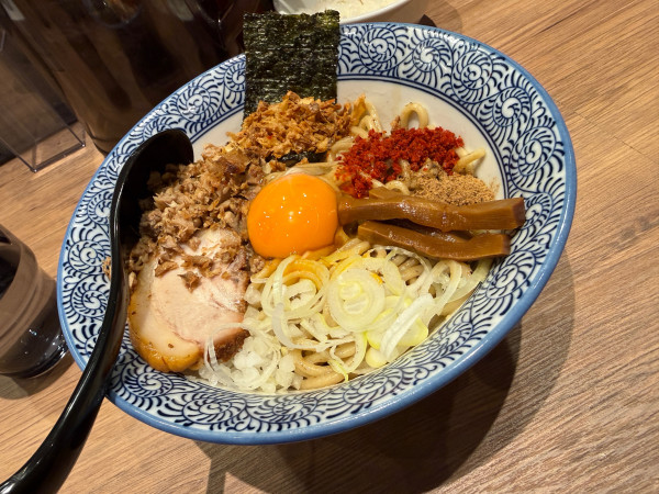 「まぜそば」@狼煙 川越店の写真