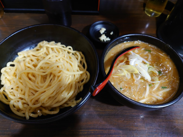 「辛味噌つけ麺」@麺処 花田 池袋店の写真