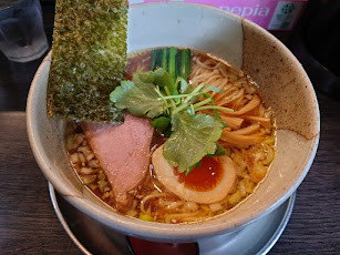 「ゆずそば（細） 醤油」@麺屋 番の写真