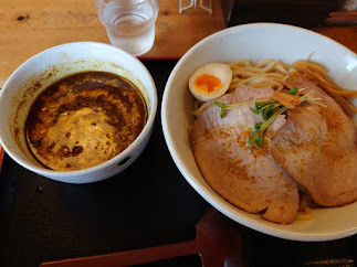 「カレーつけ麺」@和風らーめん 凪の写真
