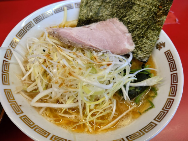 「ラーメン 並 + 白髪ネギ」@家系ラーメン 佐々喜家の写真