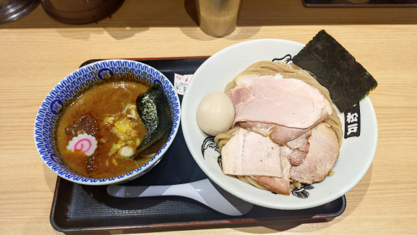 「特製濃厚つけ麺(メンマ抜)」@松戸富田麺業 千葉駅構内店の写真