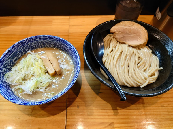 「つけ麺 + ネギ」@自家製麺TANGOの写真