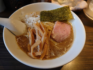 「魚介豚骨ら〜めん」@麺屋 ほたるの写真