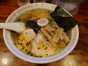 「塩中華そば + 小辛」@中華めん処 道頓堀の写真