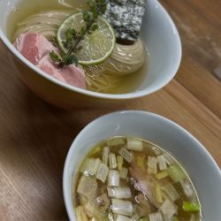 昆布水つけめん塩大