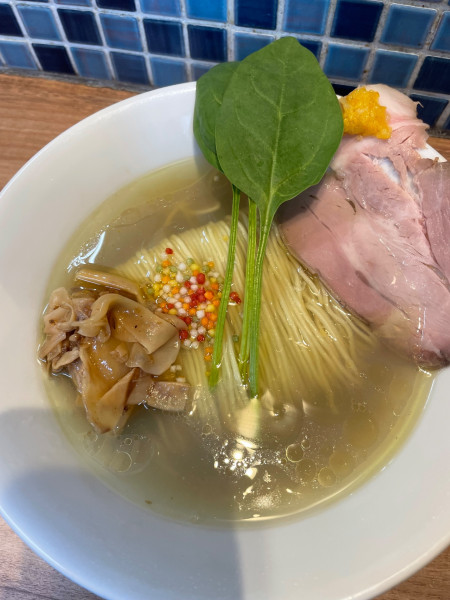 「ゆず塩そば」@拉麺 はま家の写真