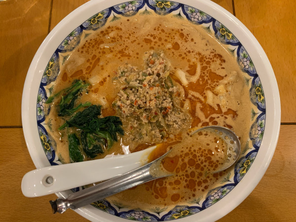 「担々麺」@中国ラーメン 揚州商人 五反田店の写真