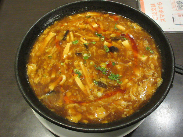 「酸辣湯麺（1,100円）」@姜太公 四谷店の写真